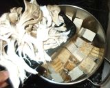 肉豆腐♪簡単豚肉焼き豆腐で作り方8写真