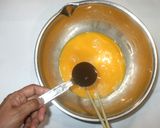 厚焼き玉子♪簡単フライパンで厚焼き卵作り方4写真