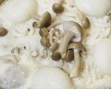 うどん&お餅の豆乳鍋作り方4写真