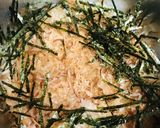 丼弁当●15分でつくる温泉玉子の目玉丼作り方2写真