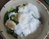 砂糖不使用 青臭くない小松菜のスムージー作り方1写真