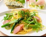 水菜とウインナーのペペロンチーノ風！作り方8写真