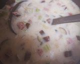 残り物色々☆クラムチャウダース−プパスタ作り方4写真