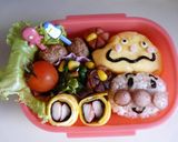 キャラ弁☆一石二鳥カレーパンマンおにぎり作り方8写真