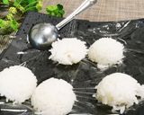 削り節でプードルおにぎりモドキ～♡作り方1写真