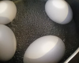 キチンと殻が剝ける気持ちのいいゆで卵❣作り方3写真