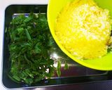こしあぶらと卵のパラパラ炒飯作り方2写真
