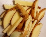 ポテト お好み焼き粉で作り方1写真