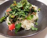 トマトほうれん草ツナそうめん作り方4写真