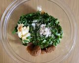 鶏むね肉deスタミナ梅みそつくね作り方2写真