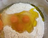 お家時間に小麦粉で手ごねパスタ作り方2写真