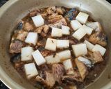 サバ缶と大根のどんぶり作り方3写真