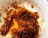 全てレンジ油揚げと野菜のオイスター梅和え作り方9写真