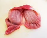 鶏☆砂ずりの銀皮(筋)取りの処理方法作り方2写真