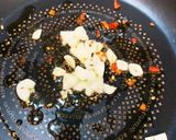豚肉とひじきのペペロンチーノ作り方1写真