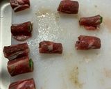 オクラ肉巻き串作り方5写真