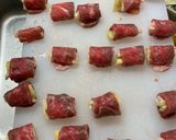 筍肉巻き串作り方5写真