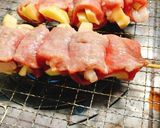 筍肉巻き串作り方8写真