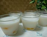 手作りおやつ☆みかん入り牛乳かん作り方7写真