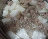 ★牛すじ肉のトロトロ土手焼き　作り方5写真