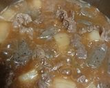 ★牛すじ肉のトロトロ土手焼き　作り方8写真