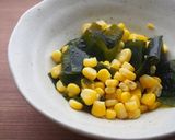 ワカメとコーンの塩コショウ炒め♪作り方4写真