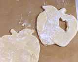 りんごの形の可愛いアップルパイ作り方5写真