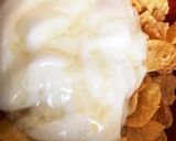 簡単フレークのヨーグルト蜂蜜がけ作り方2写真