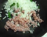 大葉入り！とろとろそぼろ丼♪作り方2写真