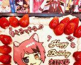すとぷり莉犬くんキャラチョコデコケーキ作り方15写真