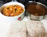 残ったナポリタンでビーフシチュードリア作り方1写真