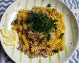 レモンと挽肉のショートパスタ作り方6写真