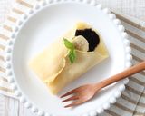 クレープ チョコレートソースかけ作り方6写真