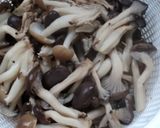 キノコ醤油の大根おろし和え作り方3写真