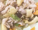 全てレンジ油揚げ入りざる麺の具作り方16写真