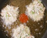 納豆とエノキと大葉のかき揚げ作り方3写真