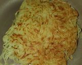 牛肉と玉ねぎとじゃがいもの焼きそば作り方2写真