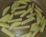 牛肉と玉ねぎとじゃがいもの焼きそば作り方5写真