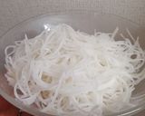 暑い夏に！さっぱりヘルシー大根so-麺作り方2写真