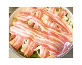 水菜と豚バラがあれば！巻かない蒸し焼き作り方2写真