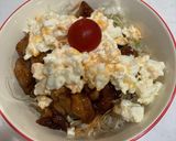 唐揚げのタルタル風丼作り方4写真