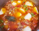 かぶと牛肉のトマトスープ♪レシピ本掲載作り方4写真