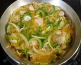 ヘルシー！ゴーヤ入りミニ親子丼！作り方7写真