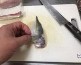 アジの3枚おろしでお刺身とお味噌汁の2品作り方9写真