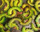 おうち飲みに☆ガリバタアンチョビゴーヤ作り方3写真