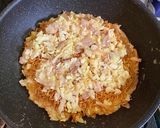 チキンラーメンでチーズ入りモダン焼作り方6写真