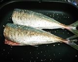 フライパンで作る☆アジの塩焼き作り方2写真