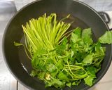 簡単小鉢　三つ葉の胡麻和え作り方2写真