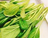 小松菜の梅風味お浸し作り方1写真