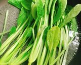 小松菜の梅風味お浸し作り方3写真